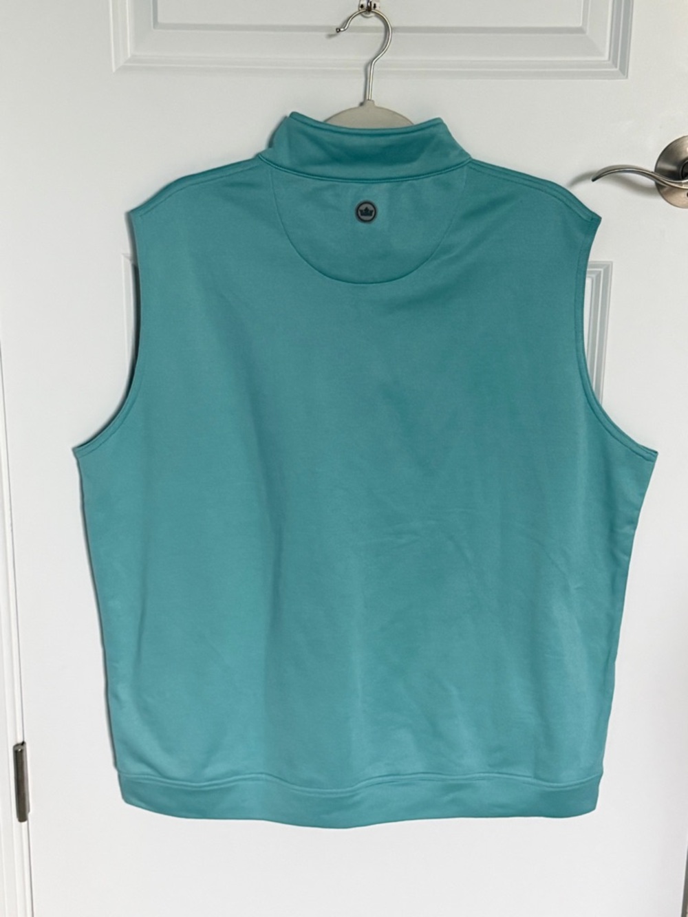 Peter Millar Men's Teal Quarter-Zip Pullover Sport Vest Size XL 39501 - Picture 6 of 13